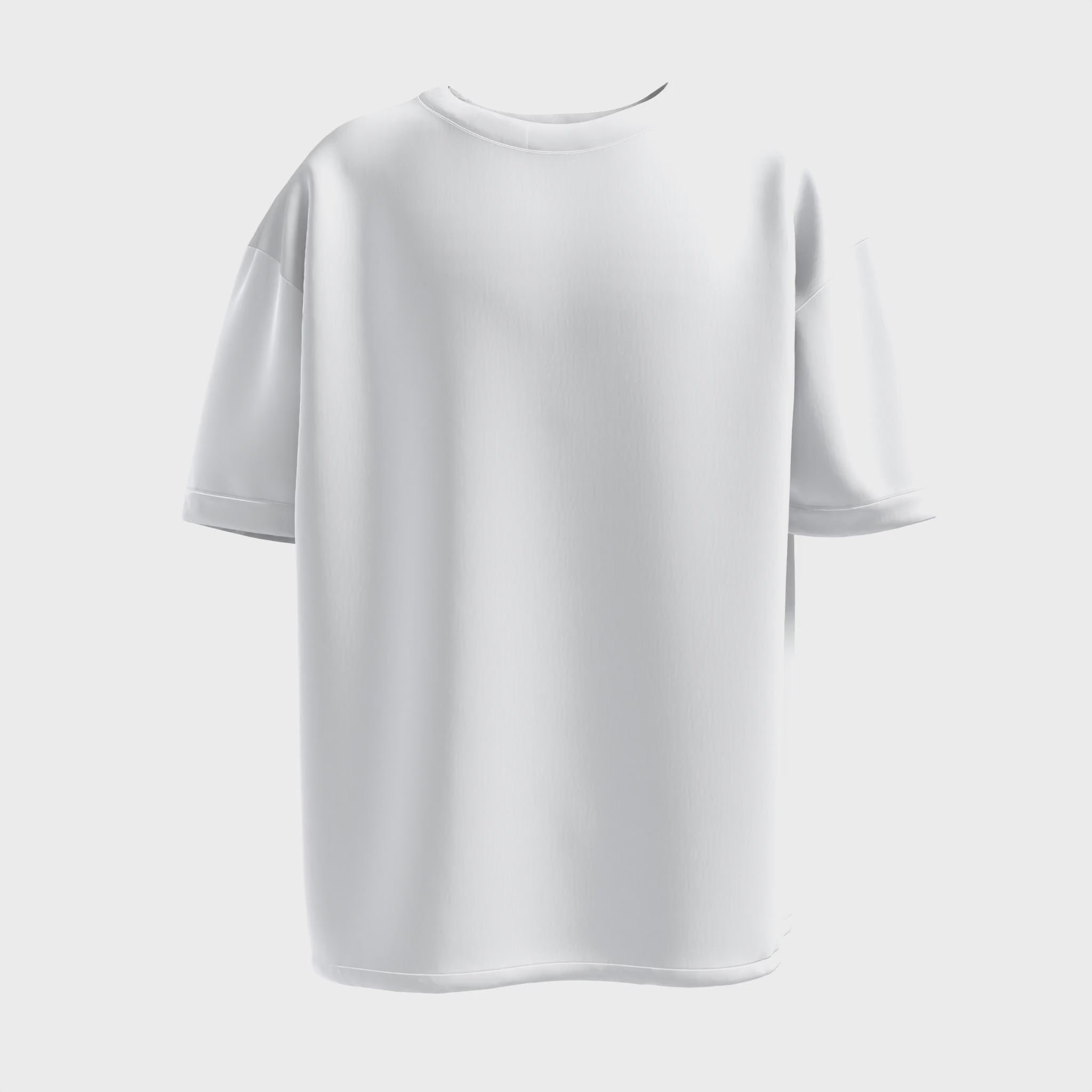Rolled Dyed Custom Cut & Sew Made in USA T-Shirt